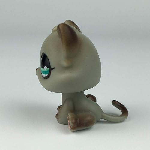 Miniatura 5 de Bebé hecho a medida para tienda de mascotas Gato de pelo corto #391 Gatito egipcio gris colección de 1 pulgada Mini juguetes