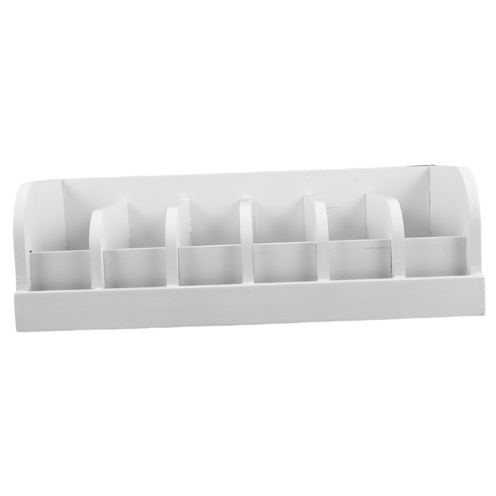 Healvian Scatola Porta Cinture per Organizzare Accessori e Cinture in Legno Bianco con Design Multicomparto Minimalista per Armadio Elegante e Funzionale
