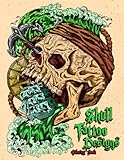 fantasy tattoo art xiaobai  Skull Tattoo Designs Coloring Book: Dark Fantasy Coloring Book for Adults and Teens