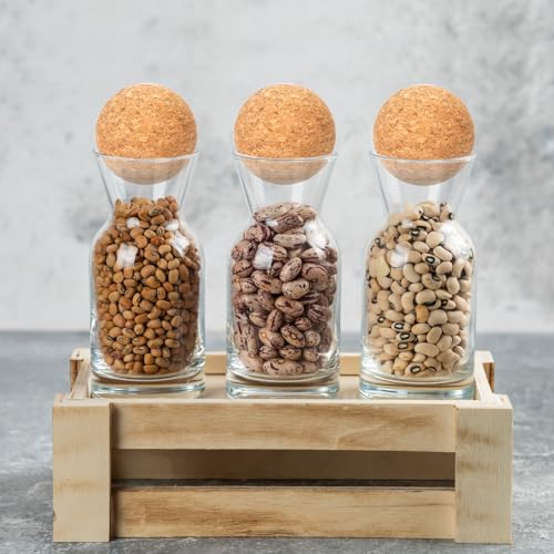 2 Stück Weinkaraffe Korken Holz Kugel für Weinkaraffe Dekanter Verschluss Kugel, Weinkorken Kugel Holz Kork Kugel Stopper Wein Weinflaschenstopper Weinkaraffe Korken für Wein Karaffe Flasche Ersatz