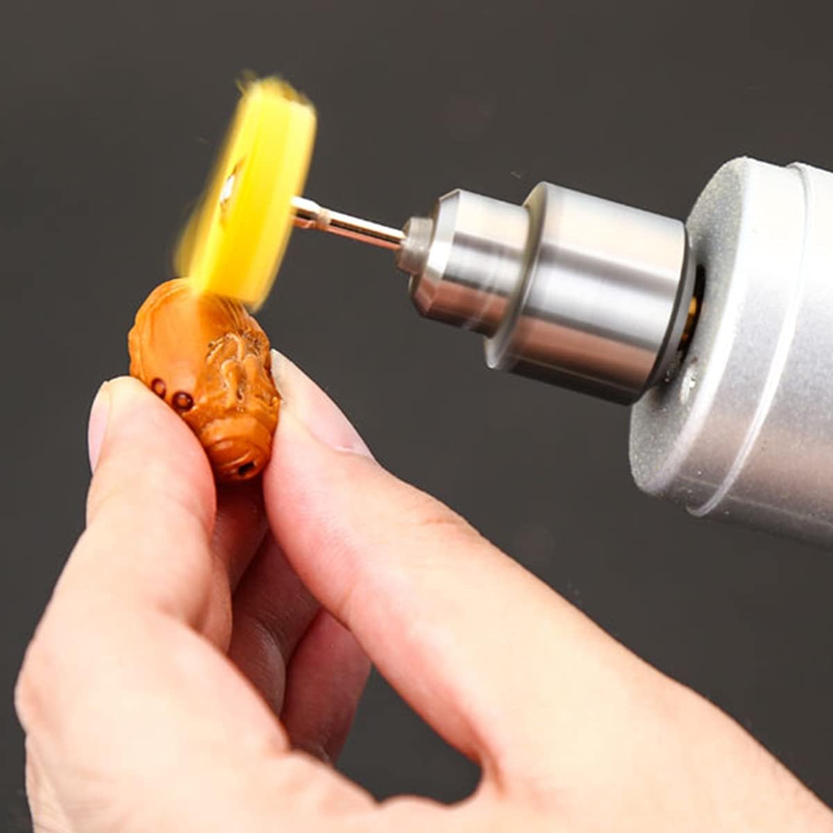 Mixiflor 60 Pack 1 inch Abrasive Wheel Buffing Polishing Wheel Set For Rotary Tool - 25mm - - 