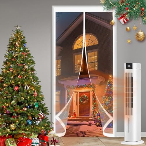 Rideau de porte thermique isolant et imperméable avec fermeture automatique - 2