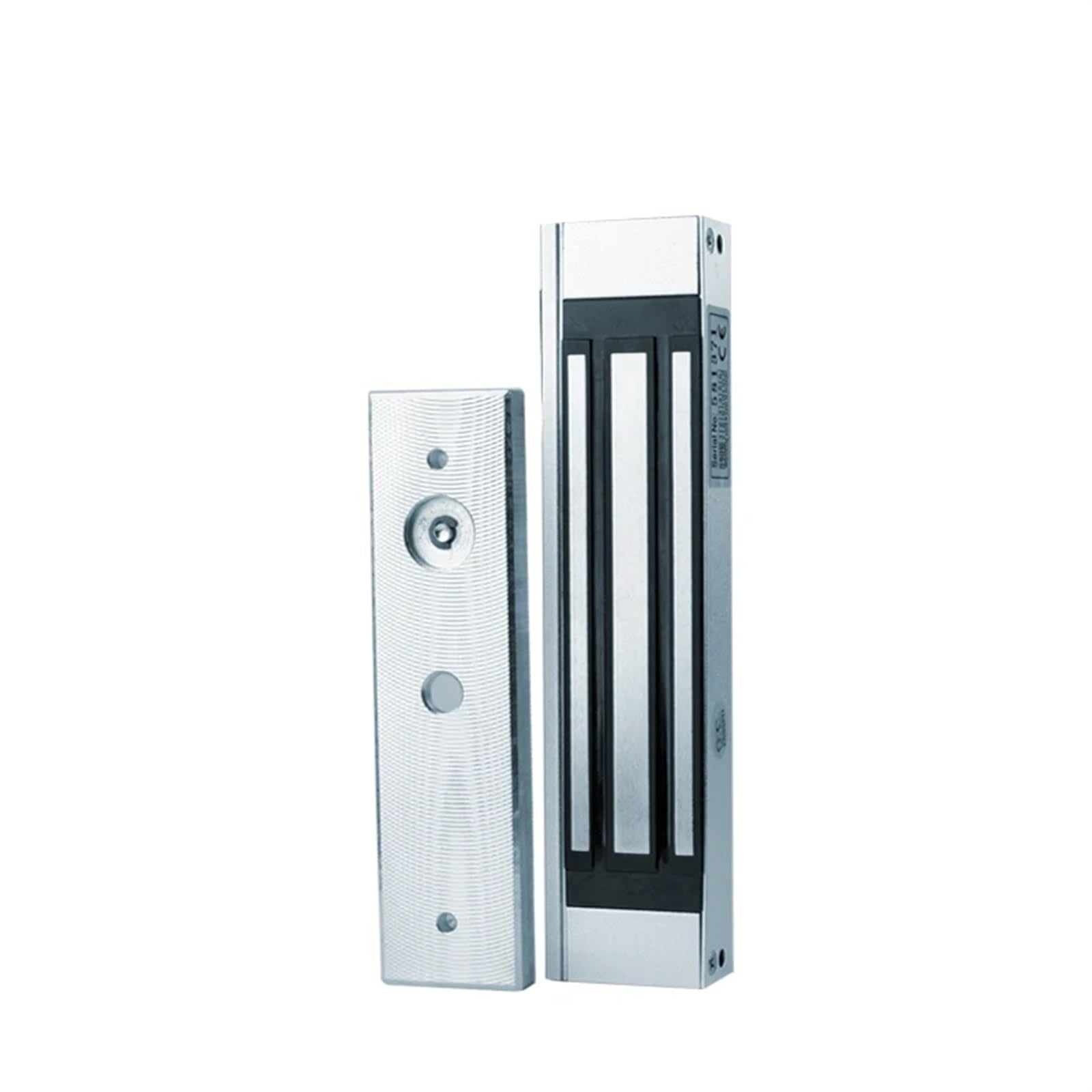 Cerradura magnética eléctrica de 180 kg, cerradura electrónica electromagnética for puerta, a prueba de fallos, CC 12 V/CC 24 V for de control de acceso(180KG-M)