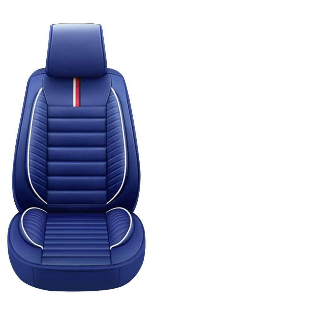 DTGPRO Car seat cover set suitable for BMW 5er E28 E34 E39 E60 E61 E24 E63 E64 Suitable for car seat covers/blue