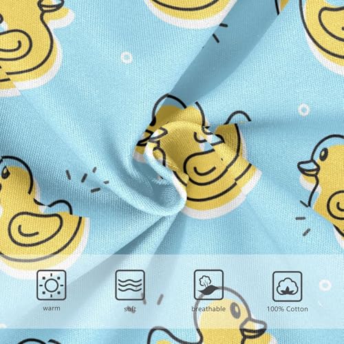 Boys' Underwear Cotton Little Boys Yellow Duck Briefs Soft Toddler Underwear 2T-8Y3