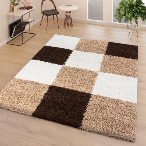Image of & Carpet Handmade Shaggy Pure Microfiber Smooth & Anti-Skid Carpets for Bedroom & Living Room, 2 inch Thickness Size- 2X6 Feet