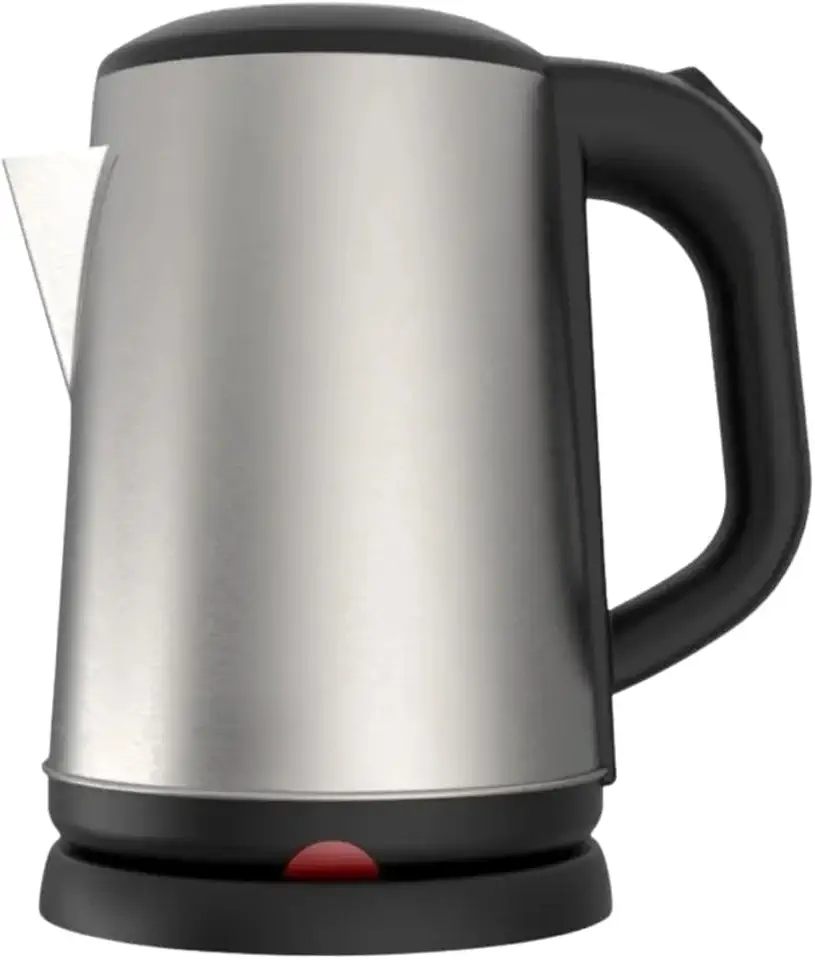 Chaleira Jarra Elétrica Inox 110 Volts, 1,8 Litros, Desligamento Automático, Alça Isotérmica, Trava de Segurança (Saara 110v)