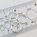 Nose Rings, Sterling Silver, Set of Three, Balinese Tribal Style Hoop, Lip,Eyebrow,Body Piercing