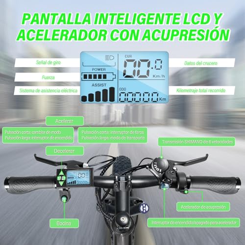 Automovil, Outdoors bicicleta electrica Marca NOVANGUA (2)