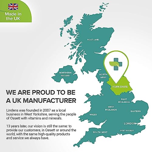 Lindens Multivitamin A-Z Daily Tablets - 90 Pack - Perfect Vitamin & Mineral Balance of Vitamin A, C, D, E, B1, B2, B3, B6, B12, Folic Acid, Magnesium, Iron, Zinc & Iodine - UK Manufacturer, Letterbox Friendly - Image 6