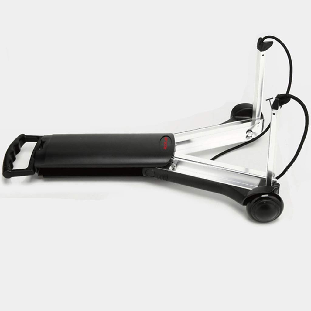 Carrellino Portabiancheria Portatile Pieghevole, Compatto e Leggero con Rotelle, Carrello per la Spesa, Carrello a Mano e Carrello con 2 Ruote per Bagagli, Viaggi, Traslochi, Shopping, Uso in Ufficio