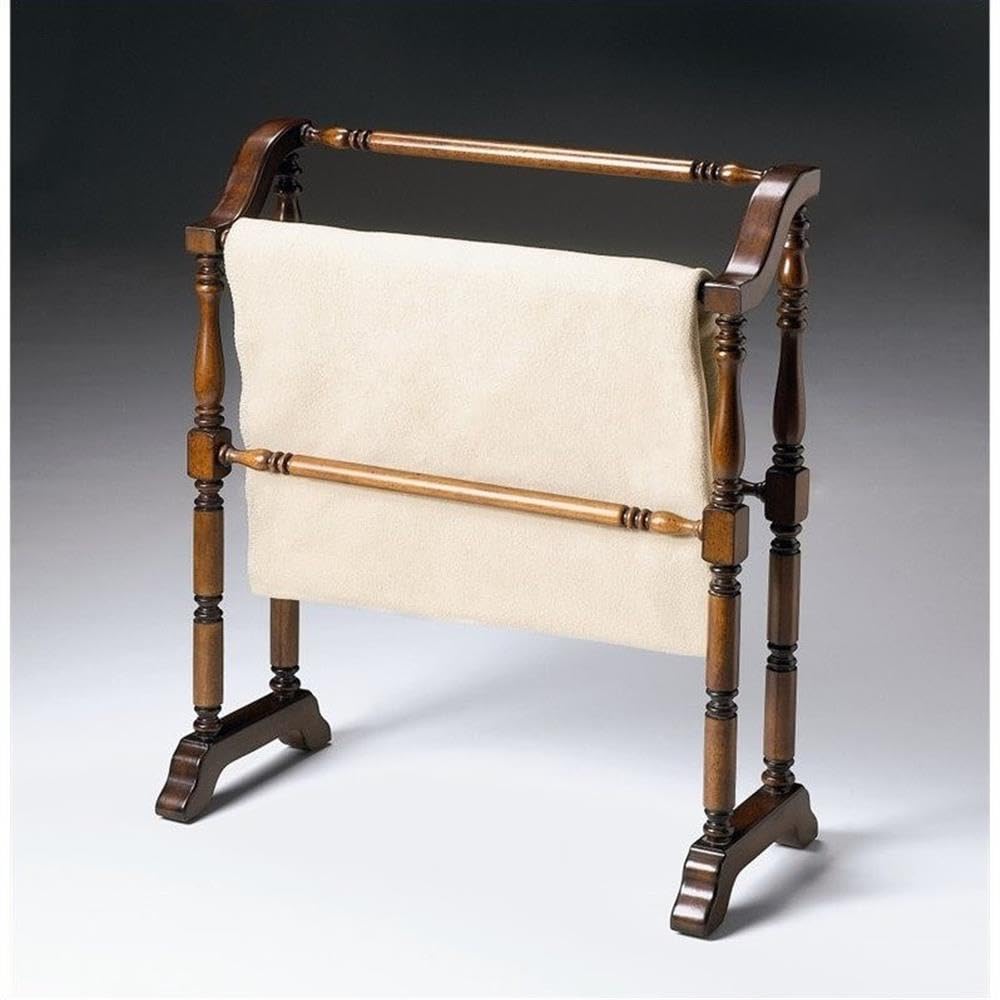 Beaumont Lane Blanket Rack in Plantation Cherry