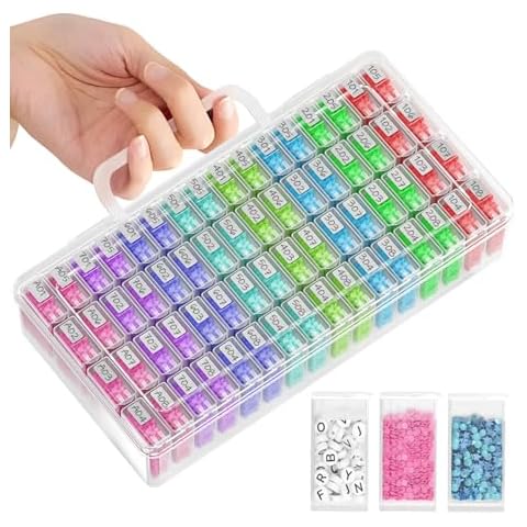 ARTDOT 64 Slots Diamond Art Storage Box Cover