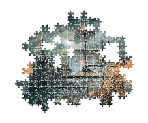 Puzzle 1500 pièces : Le bateau des pirates Clementoni Puzzles - vue 6