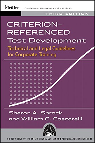 Criterion-referenced Test Development: Technical and Legal Guidelines for...