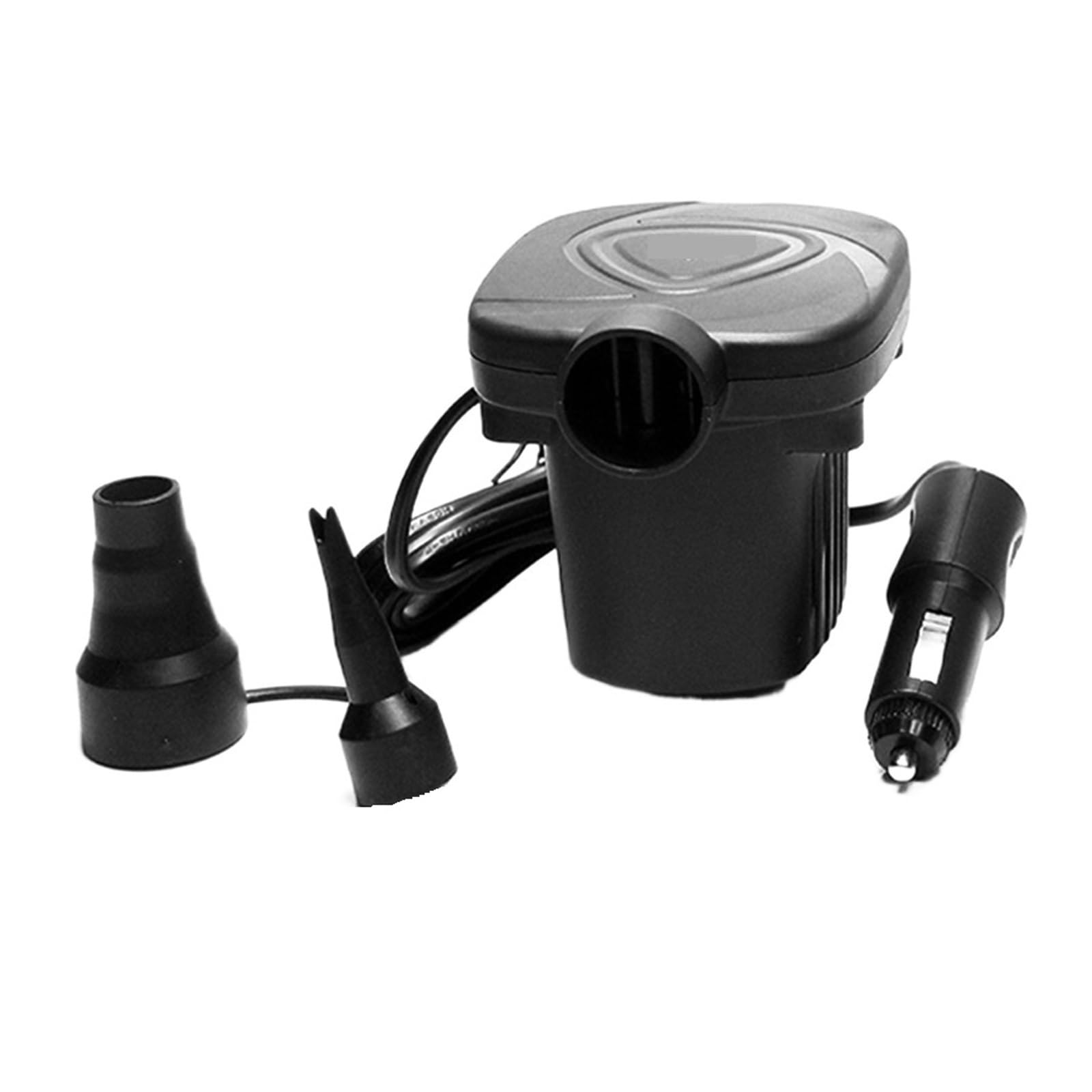 DELURA Compresseur Gonflable Électrique Léger Portatif De Gonfleur De Pompe À Air Rapide Portatif for des Jouets De Piscine De Matelas d'air D'anneau De Natation Large Application