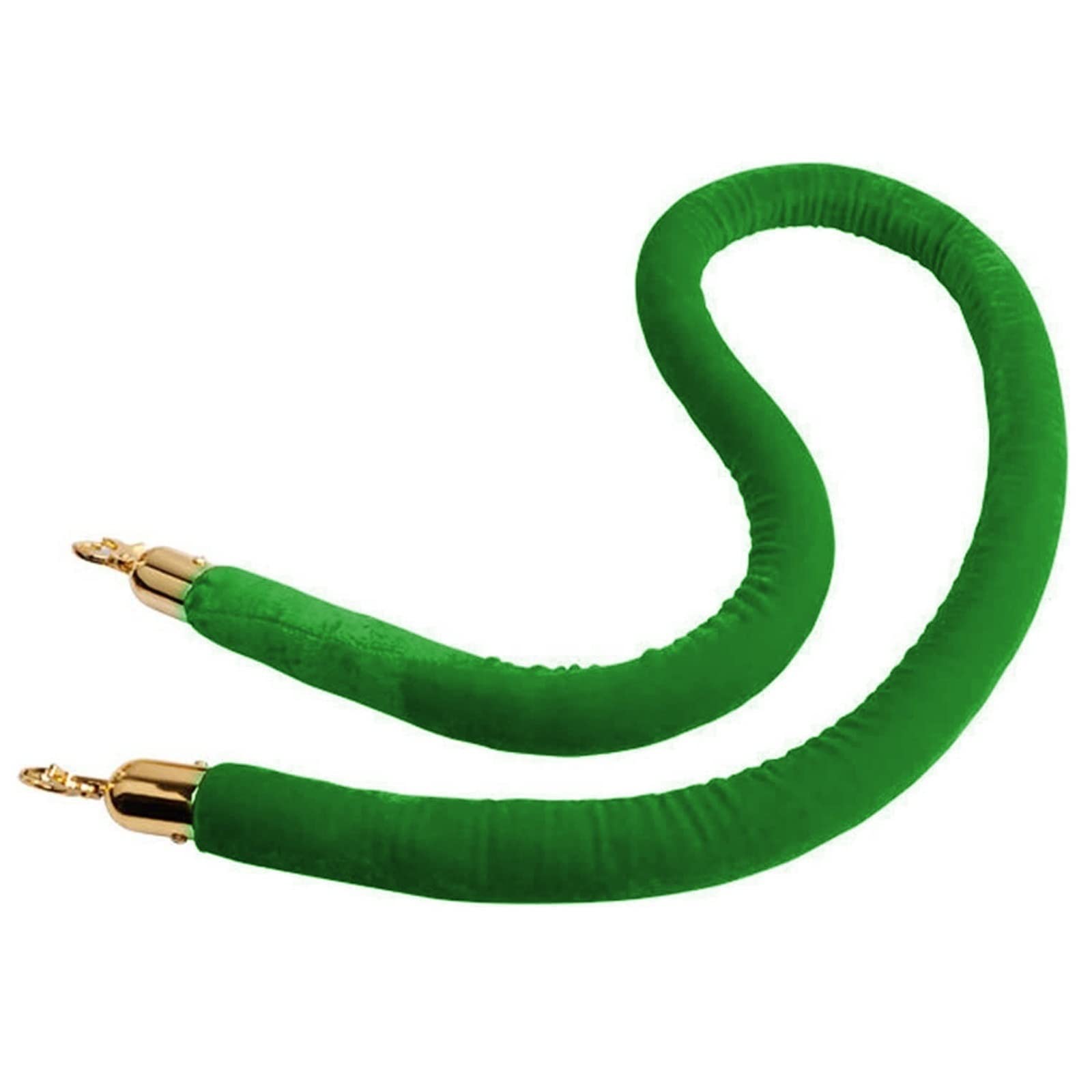 Aioneer Blue Queue Management Rope, 3M Foam-Core Barrier Rope For Visitor Direction, Ideal For Hotel Lobbies, Events, And Crowd Control-Grün-Length 0.6M/2Ft/24In