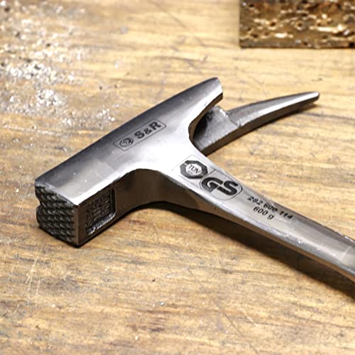 S&R Claw Hammer/Carpenter Hammer ~21Oz - 600 Gr, Magnet, Fiberglass Handle, Forged C50 #TOP6
