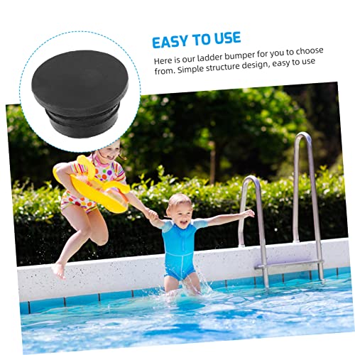 Tapones para escalera de piscina de caucho miniatura 7