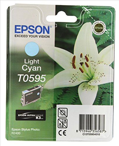 Image of Epson Inkjet Cartridge Light Cyan Ref T059540, Genuine
