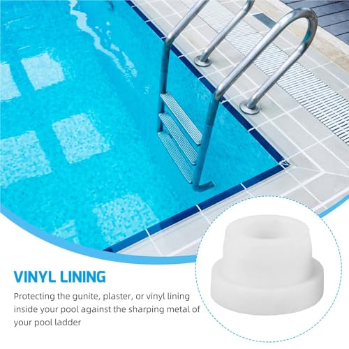 Protectores de Escalera para Piscina 4 Piezas Tapones de Goma miniatura 4