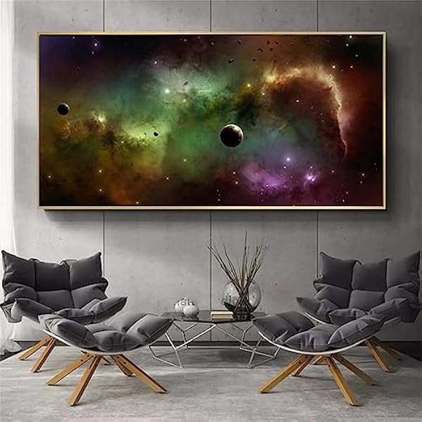 Diamond Painting Kit Completo,5D DIY Pittura Diamante,Strass Cristallo Punto Croce Art Ricamo Pittura Craft per Pareti Domestiche per Adulti Decorazioni Cielo Stellato Cosmico Square Drill,80x160cm
