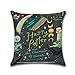 Y-F - Funda de cojín de lino y algodón para sofá, diseño de Harry Potter, 4, 450mm*450mm