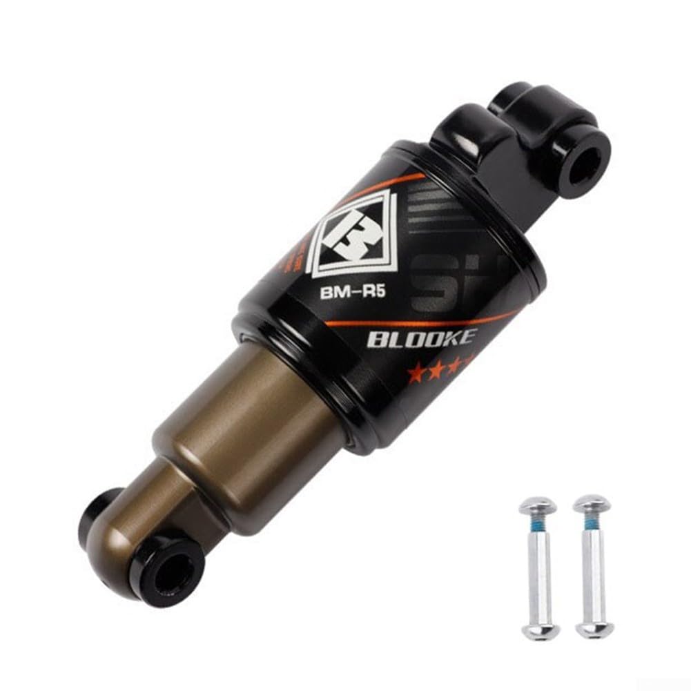 Gdfnmogo Ammortizzatore posteriore per bici elettrica, ammortizzatore posteriore per mountain bike, 165 mm, 125 mm