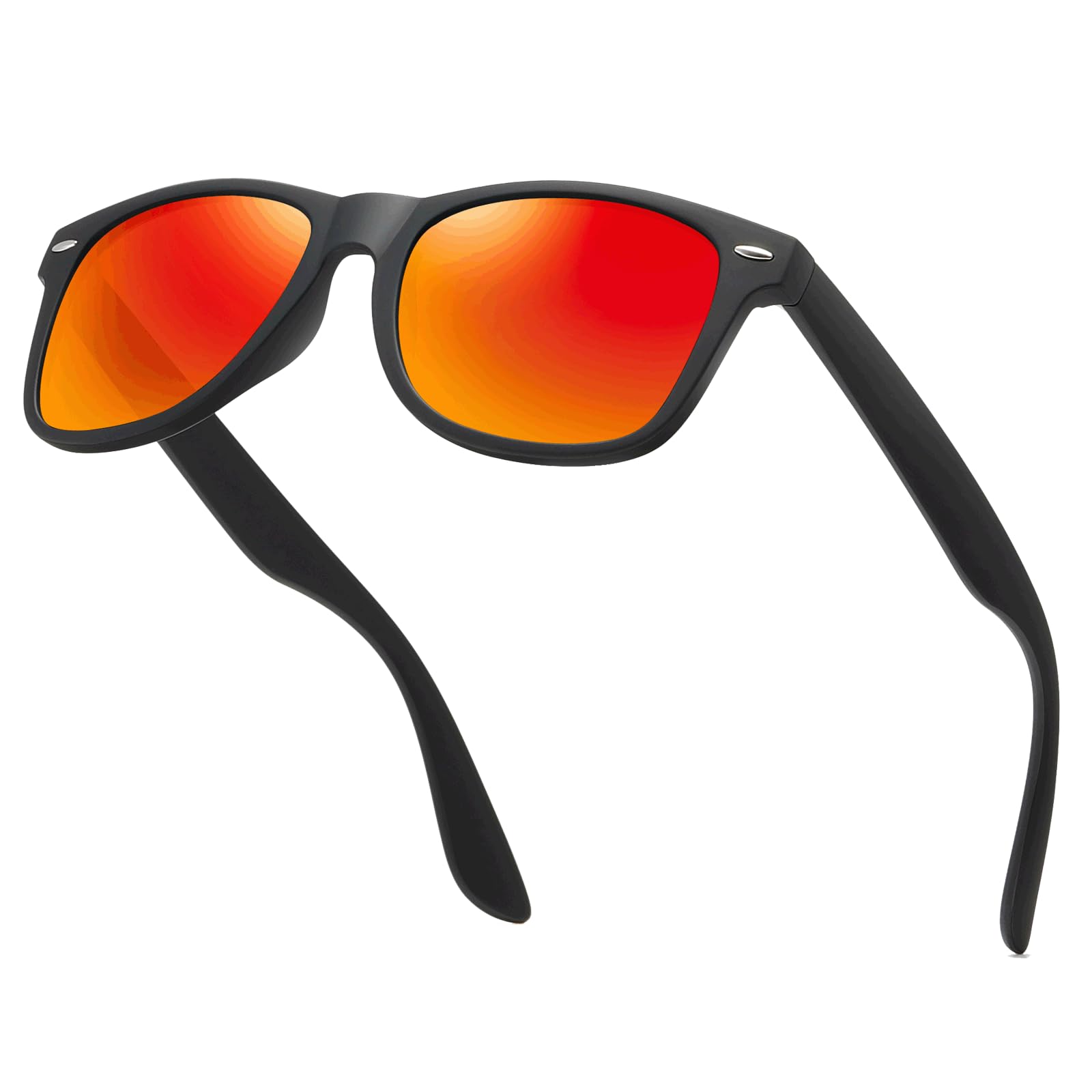 Glapeame Polarisiert-Sonnenbrille-Herren-Damen-Sonnenbrillen-Sunglasses-Men-Woman-Sonnenbrille Schwarz-UV400-Unisex-Retro-Vintage-Klassische-Polarisierte-Brille-Sportbrille-für Fahren-Camping,5