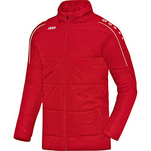 JAKO Erwachsenen Coachjacke Classico, rot, M, 7150 – Ansicht 1