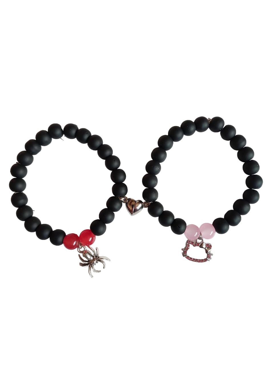Octagon Hub Stylish Spiderman Miles Morales And Hello Kitty Matching Couple Beaded Bracelets| Unique Gift for Her&Him| two bracelets (B0D7S36VXB) Amazon Price History, Amazon Price Tracker