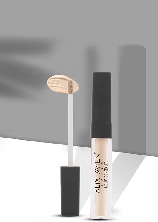 ALIX AVIEN Aydınlık Görünüm Sağlayan Yoğun Likit Göz Altı Kapatıcısı - Liquid Concealer 102 Rose Beige