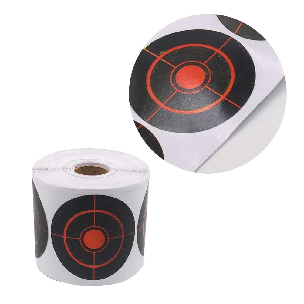 Target Splatter da 6 pollici, bersagli Splatter, 100 fogli adesivi