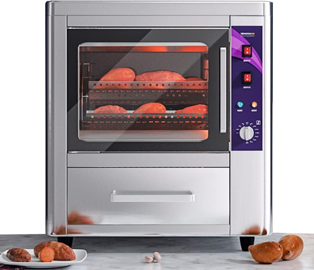 Stainless Steel Roasted Sweet Potato Machine, Commercial Sweet Potato Machine, Roasted Corn, Sweet Potato Oven