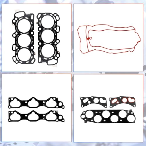 Image of 3.5L Engine Cylinder Head Gaskets Kit Fits for Acura RDX 13-18 / TL 09-14 / TSX 10-14, for Honda Accord Crosstour Odyssey Pilot Ridgeline 08-17 3.5L V6 OE HS26509PT ES71329-1