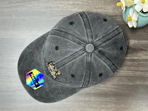 Image of Dog Lover Hat for Men Women, Dog Owner Gift Baseball Cap | Everyday Casual Style, Premium Embroidery, Breathable Cotton Fabric, One Size Adjustable Fit