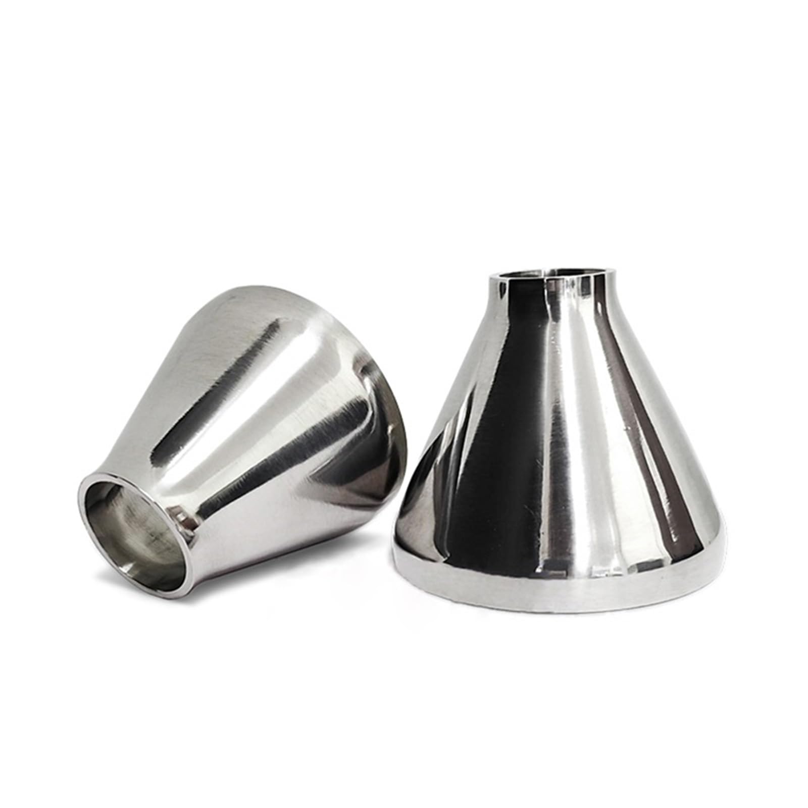Reductor de soldadura sanitaria OD de 19 mm a 114 mm, reductor de acero inoxidable 304, adaptadores reductores de cerveza casera, vino (45 mm a 38 mm)