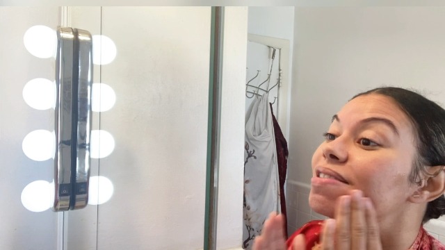 Image of Professional Hollywood Makeup Lighting (Two Sets) Cordless with LED Bulbs Portable Makeup Light LED Vanity Mirror Lights Bright Lighting Fixture Strip for Bathroom Dressing Room Vanity Table