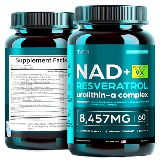 Extra Strength NAD+ Supplement for Longevity
