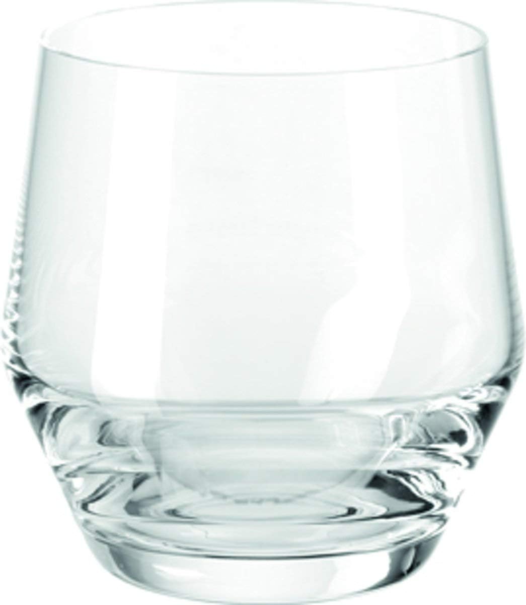 Leonardo Puccini Drinking Glasses, Set of 6, Dishwasher Safe Water Glasses, Glass Drinking Cups, Juice Glasses in Modern Style, 310 ml, 069557