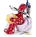 Tech Tools"The Butt" Office Supply Holder - Includes Paper Clip Storage, Tape Dispenser, Memo Pad Holder and Pen Holder - Great Organizational Tool - an Excellent Office Gift (Christmas Theme)