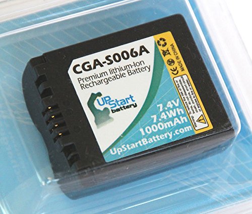 EXTENSILO Akku Für Panasonic Kamera – 750 MAh, 7,2 V, Li-Ion, Ersetzt CGA-S006, CGR-S006