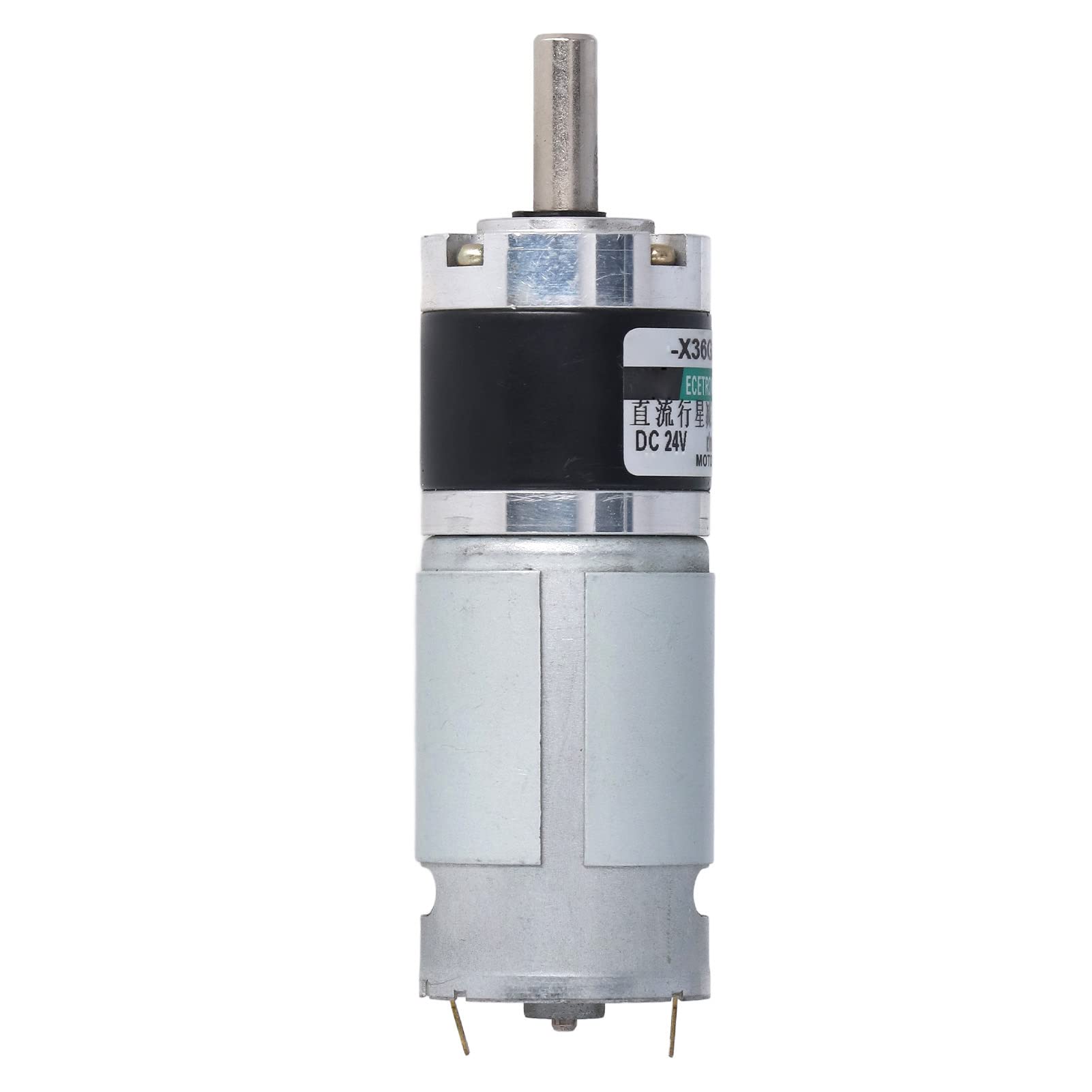 Yctze Planetengetriebemotor, Gleichstrom-Geschwindigkeitsreduzierungsmotor mit 34 Kg CM, Geräuscharm, Kompaktes Design, 15 W, 24 V (200 U/min)