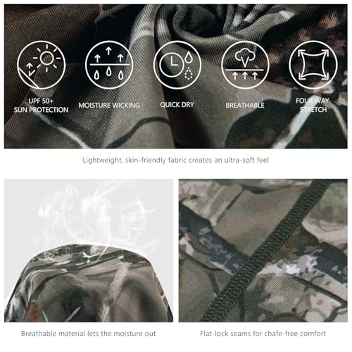 Image of BASSDASH UPF 50+ UV Sun Protection Neck Gaiter Fishing Mask Hunting Kayaking Hiking Cycling Ski Sports