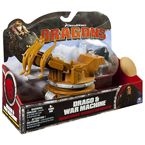 Dreamworks Dragons, Dragon Riders, Drago Action Figure And War Machine #TOP4