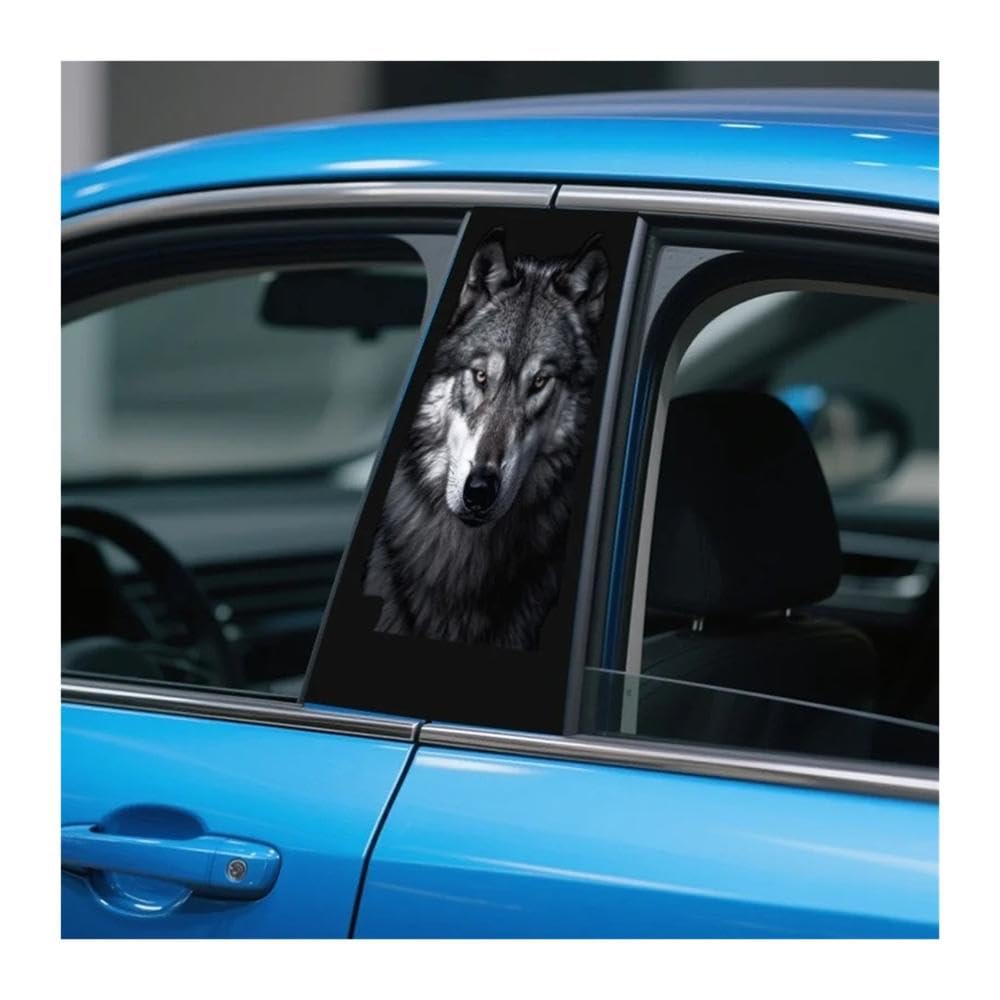 Bertdcx One Color Sticker Set For Car B-Pillar Waterproof And Scratch Proof Pvc Auto Parts