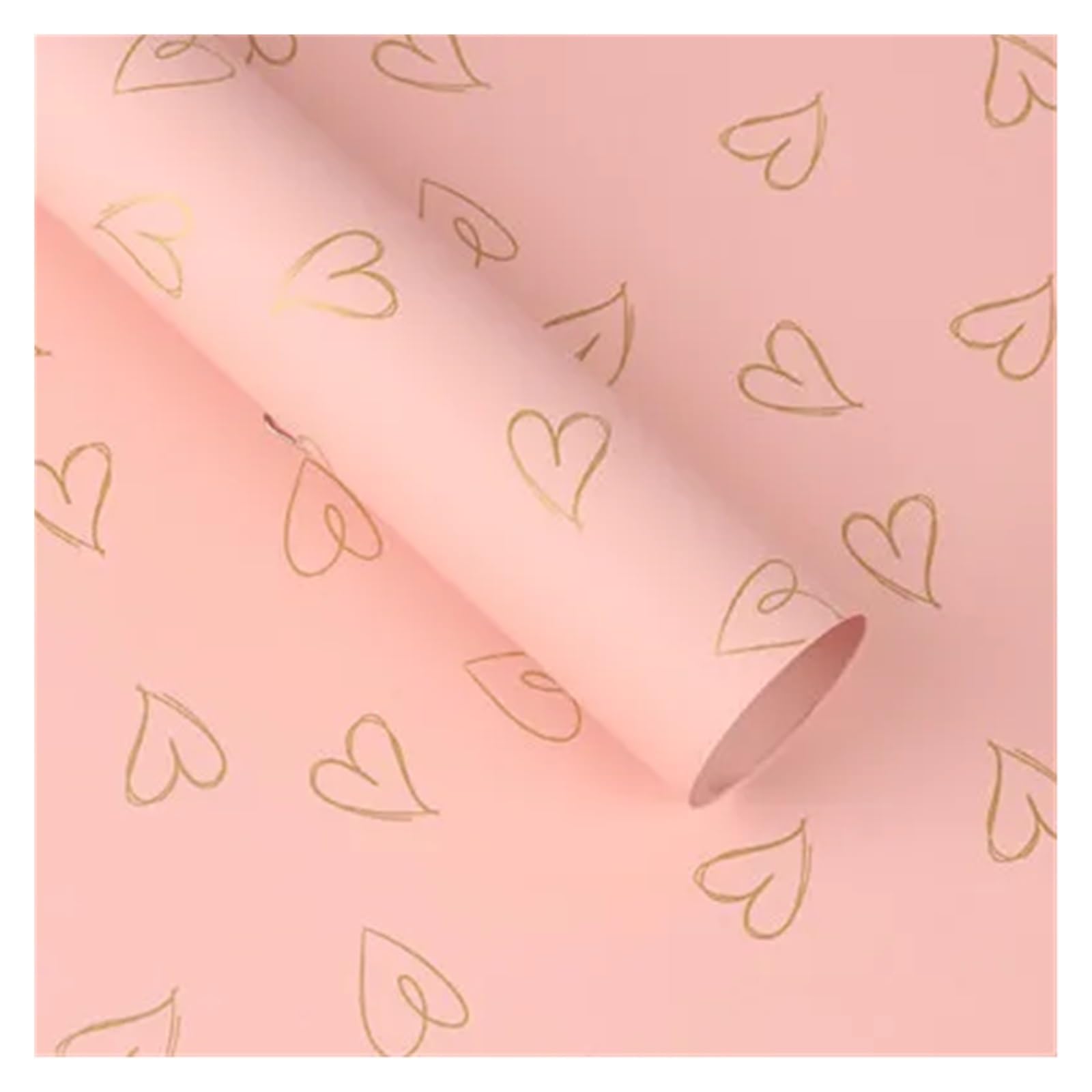 Papier do pakowania prezentów, papier do pakowania 20 szt. Papier do pakowania bukietów serca Wodoodporny papier dekoracyjny Papier do pakowania kwiatów Materiały do ​​pakowania kwiatów Papier prezent
