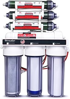 LiquaGen - Heavy Duty & High Capacity 7-Stage Aquarium Reef and Deionization Reverse Osmosis Water Filter Systems RO/DI | 0 PPM - 100 GPD