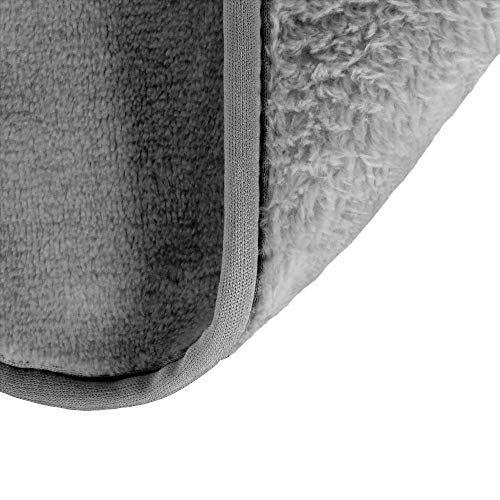 Image of Eurow Reusable Makeup Remover Cloths, Soft Microfiber Face Towels for All Skin Types, Chemical-Free, Protective, Machine Washable, Gentle & Effective Facial Cleansing, 8 inchx8 inch, Gray, 4-Pack