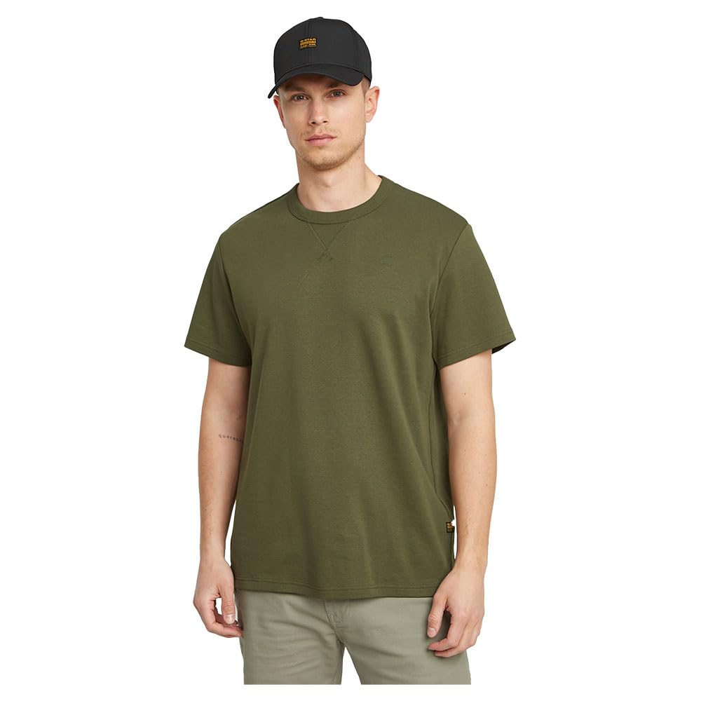 G-Star Herren Nifous T-Shirt, Grün (Shadow Olive D24449-C812-B230), S